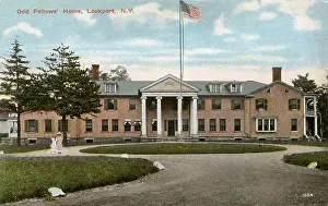 Spangled: Lockport, Niagara County, New York, USA - Odd Fellow's Home