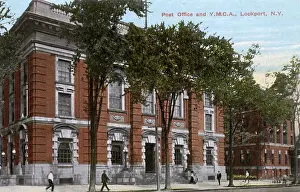 Lockport: Lockport, Niagara County, New York, USA - Post Office, YMCA