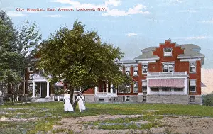 Lockport: Lockport, Niagara County, New York, USA - City Hospital
