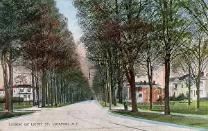 Lockport: Lockport, Niagara County, New York, USA - Locust Street