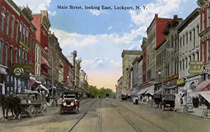 Lockport: Lockport, Niagara County, New York, USA - Main Street