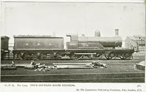 Bogies: Locomotive no 1344 four coupled bogie express
