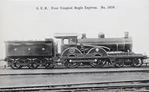 Bogies: Locomotive no 1870 four coupled bogie express