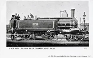 Lnwr: Locomotive no 1964 four coupled bogie tank