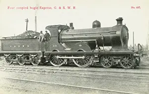 Bogies: Locomotive no 251 four coupled bogie express