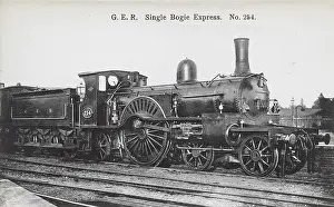 Bogies: Locomotive no 254 single bogie express