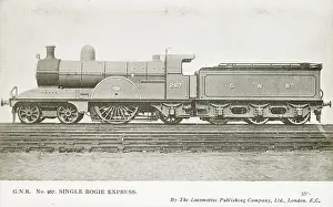 Bogies: Locomotive no 267, single bogie express