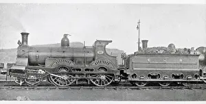 2 4 0: Locomotive no 435 rebuilt express engine