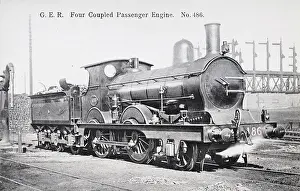 2 4 0: Locomotive no 486 four coupled passenger express