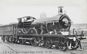 Bogies: Locomotive no 504 four coupled bogie express