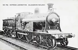 4 4 0: Locomotive no 732 express engine