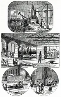 Swindon: Locomotive construction at Swindon