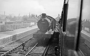 Locomotive at Evercreech Junction