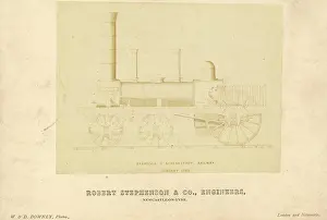 Schenectady: Locomotive by Robert Stephenson & Co, 1833