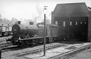 Believed: Locomotive at Templecombe Engine Shed