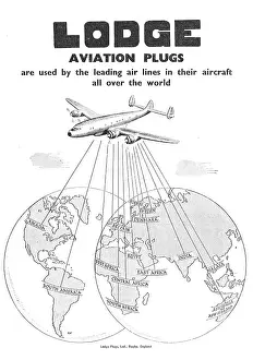 Igniters: Lodge Aero Engine Sparking Plugs & Igniters 1949