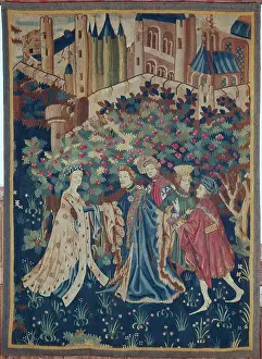 Coeur: L'Offrande de Coeur ' tapestry
