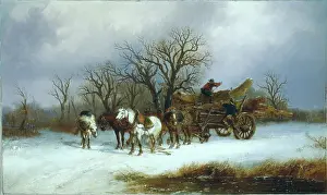 Logging: Logging on a Winter's Day