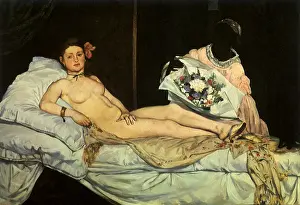 Slipper: L'OIympia, by Manet