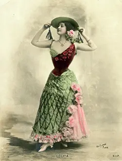 Epoque: Lolita, Spanish dancer in Paris