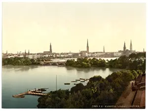 Lombards: Lombard's Bridge, Hamburg, Germany