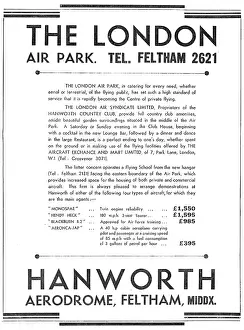 Summary: The London Air Park - Summary Of Services & Facilities