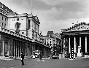 Threadneedle: LONDON/BANK 1950