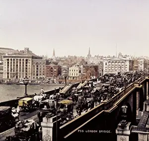 Congestion: LONDON BRIDGE/LATE 19C