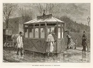 Cabby: London Cab Shelter 1875