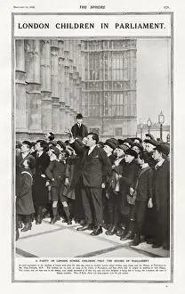 Iln - Consolidated Archive Holdings Ltd: London children visit Houses of Parliament