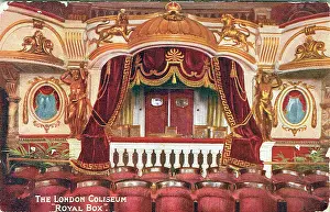 Gilding: London Coliseum - the Royal Box