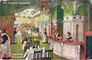 Tearoom: London Coliseum - tea room