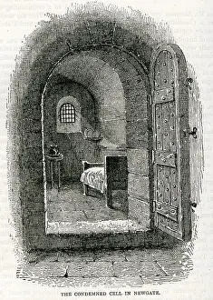 London - the Condemned Cell Newgate