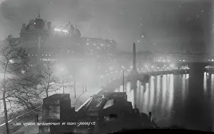 Shrouded: London Embankment at Night