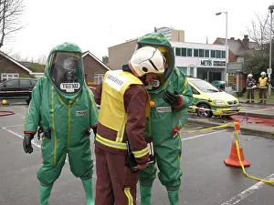 Mayday: London Fire Brigade decontamination exercise
