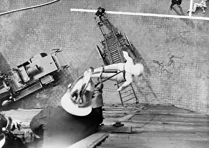 Dummies: London Fire Brigade escape competition with dummies