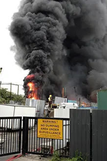 Ailsa: London Fire Brigade firefighters respond to a fire