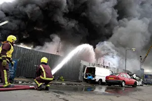 Ailsa: London Fire Brigade firefighters respond to a fire