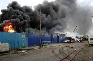 Ailsa: London Fire Brigade firefighters respond to a fire