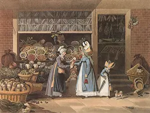 Pollard: London Grocery Stall 1822