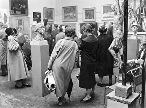Plinths: The London Group art exhibition