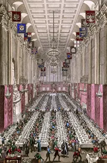 Mayors: LONDON GUILDHALL BANQUET