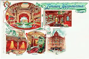 Gilding: The London Hippodrome - interior