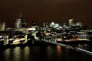 Pauls: London Light - St Pauls and Millenium Bridge