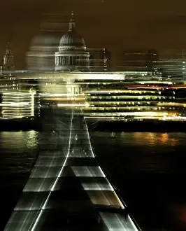 Pauls: London Light - St Pauls and Millenium Bridge