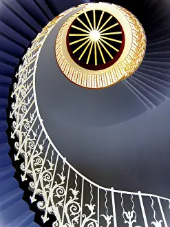 Greenwich: London Light - Tulip Staircase, Queens House, Greenwich