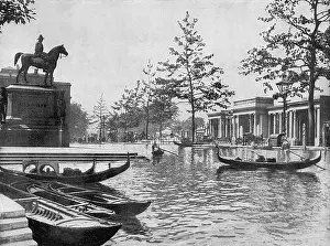 Fictional: If London were like Venice - Hyde Park Corner