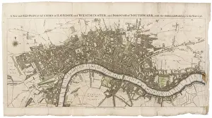 Tyburn: London Map - 1756