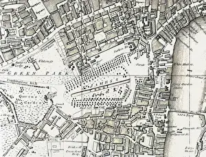 Picadilly: London Map, 1804