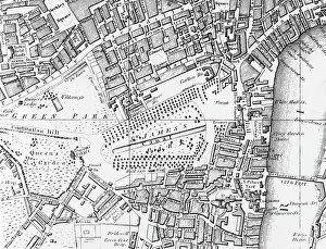 Picadilly: London Map, 1804